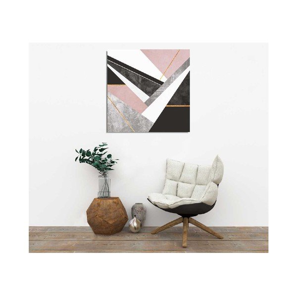 Sienas glezna uz audekla Geo, 45 x 45 cm-image-1
