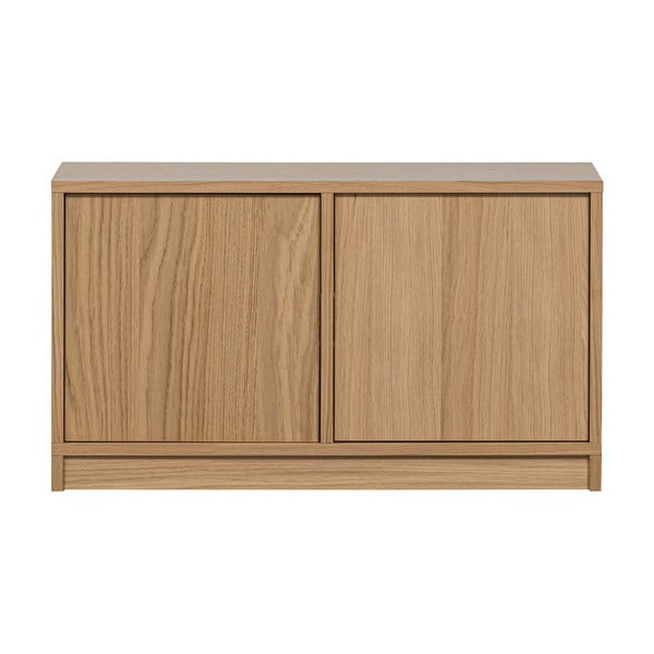 Dabīga toņa TV plauktu komplekts ar ozolkoka imitāciju 264x88 cm Modulair – vtwonen-image-3