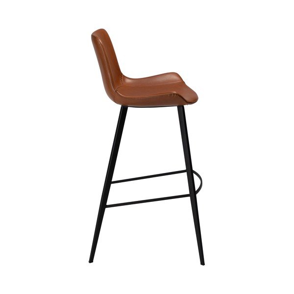 Brūns eko ādas bāra krēsls DAN-FORM Denmark Hype, augstums 103 cm-image-3