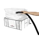 Vakuuma tekstila drēbju uzglabāšanas kaste ar stingrām malām 65x45x26,5 cm Life – Compactor