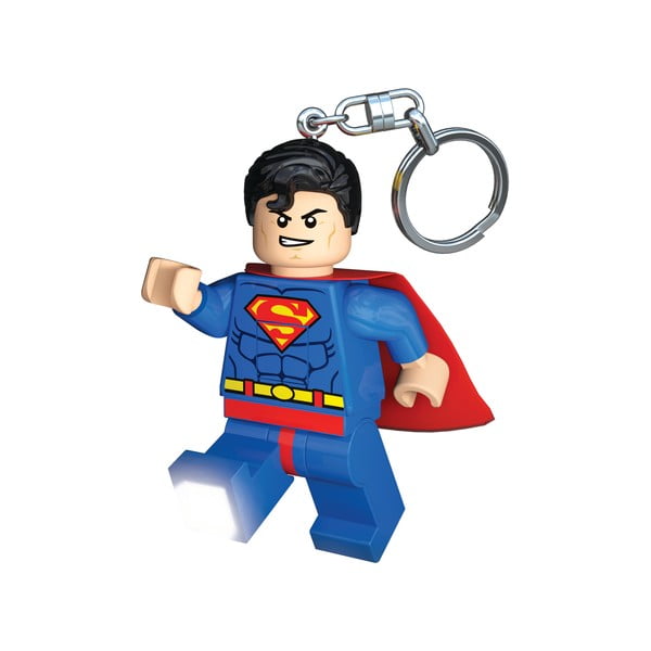 Atslēgu piekariņš ar lukturīti LEGO® DC Super Heroes Superman