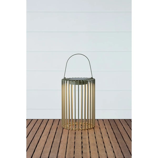 Zaļa āra LED laterna ar saules baterijām/ar USB (augstums 54 cm) Cavia – Markslöjd-image-2