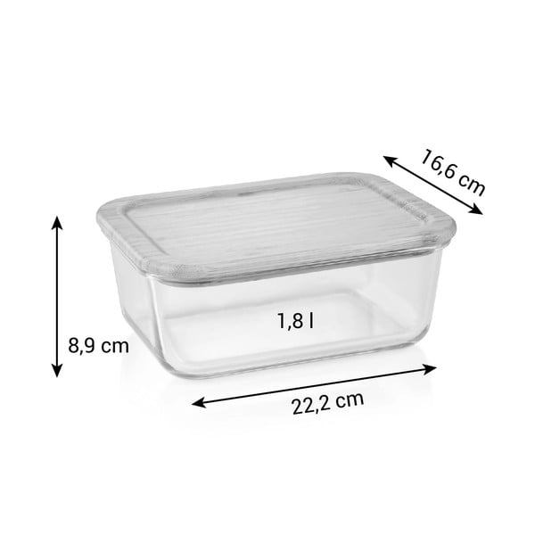 Stikla konteiners pārtikai Online – Tescoma-image-1