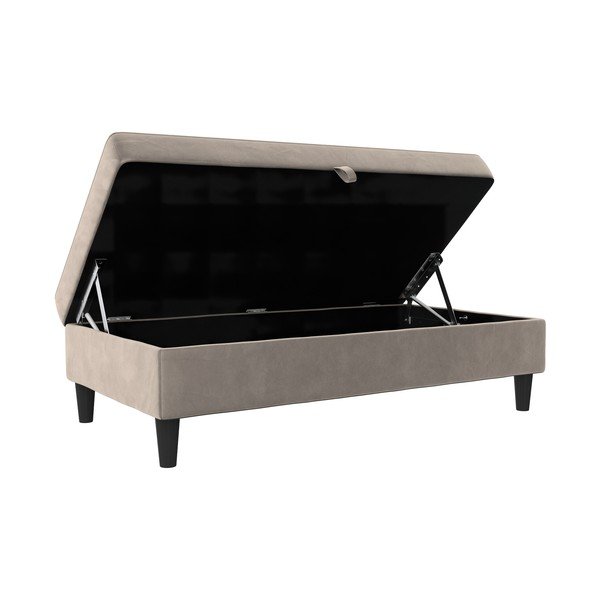 Pelēks samta kāju soliņš Hartford – Støraa-image-4