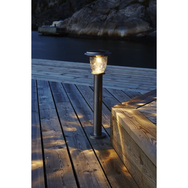 Āra LED lampa ar saules baterijām Star Trading Pireus, augstums 61 cm