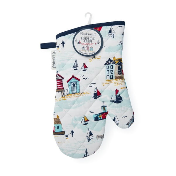 Kokvilnas virtuves cimds Cooksmart® Beside The Seaside-image-1