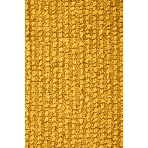 Okera dzeltens vannas istabas paklājs 100x60 cm Riva – Tiseco Home Studio-image-3