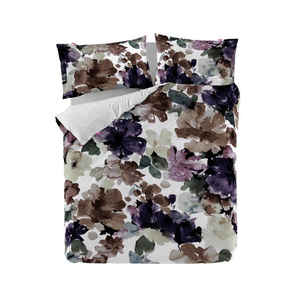 Kokvilnas sega divguļamai gultai Happy Friday Sunset Garden, 220 x 220 cm