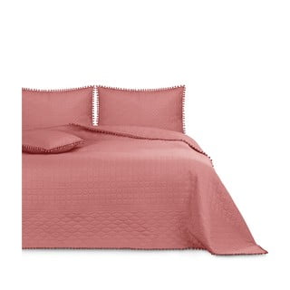 Rozā gultas pārklājs AmeliaHome Meadore, 220 x 240 cm