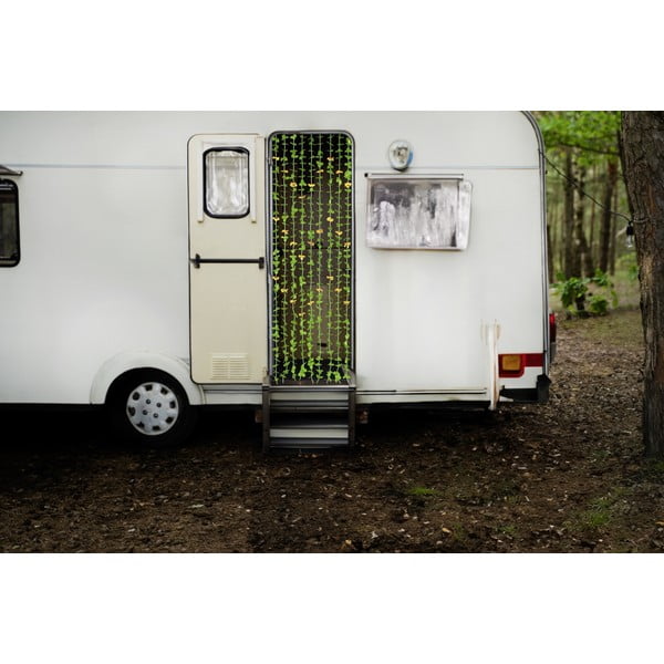 Dzeltens/zaļš aizkars durvīm 90x190 cm Sunflowers – Maximex-image-1