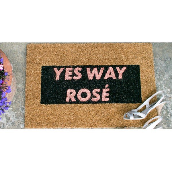 Dabīgā kokosšķiedras paklājs Artsy Doormats Glitter Yes, 40 x 60 cm-image-1