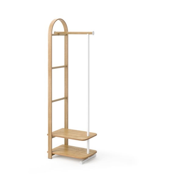 Dabīga toņa oša masīvkoka priekšnama iekārta 37x167x54 cm Bellwood – Umbra