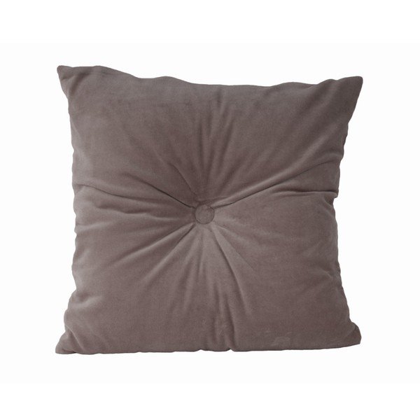 Pelēks kokvilnas spilvens PT LIVING, 45 x 45 cm