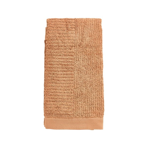 Dzeltens frotē kokvilnas dvielis 50x100 cm Classic – Zone