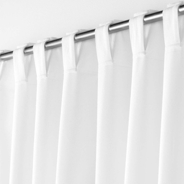 Balts aizkars 140x240 cm Mistraline – douceur d'intérieur-image-2