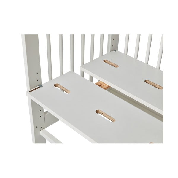 Balta pārvietojamā gultiņa Pinio Basic, 89 x 45 cm-image-1