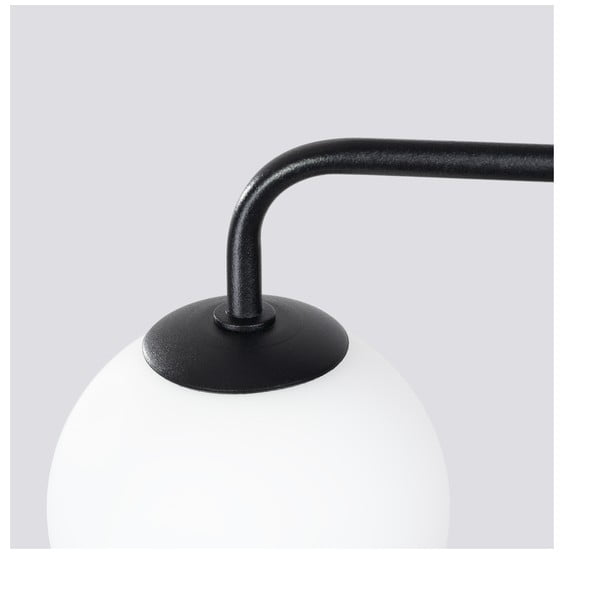 Melnbalta sienas lampa Beam – Sollux-image-4