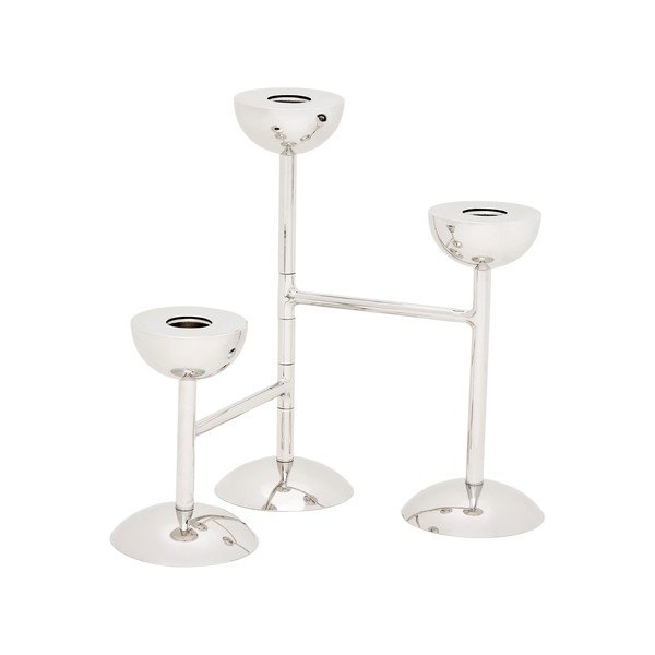 Metāla svečturis Nirela – Kave Home