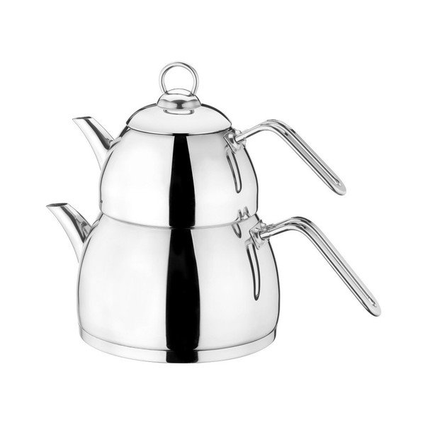 Kutahya Tea Time dubultā nerūsējošā tērauda tējkanna-image-4