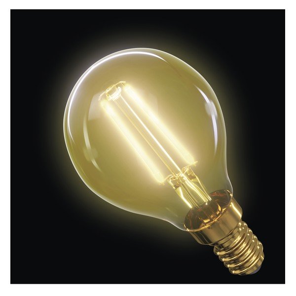 LED spuldze Vintage Mini Globe Warm White, 2W E14 - EMOS-image-1