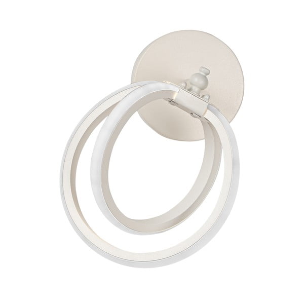 Balta metāla LED sienas lampa Sezen – Squid Lighting-image-3