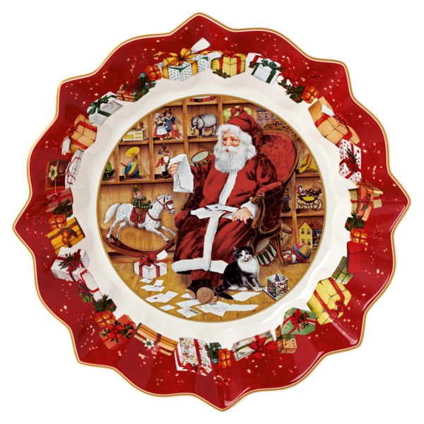 Porcelāna bļoda ar Ziemassvētku motīvu Villeroy & Boch, ø 25 cm