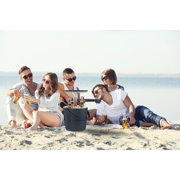 Plastmasas dārza galds ar ledus paplāti ø 38 cm Go – Keter-image-1