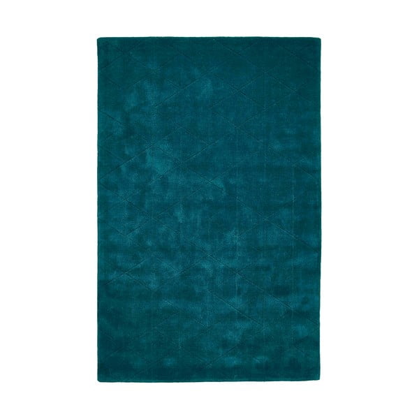 Smaragdzaļš vilnas paklājs Think Rugs Kasbah, 150 x 230 cm
