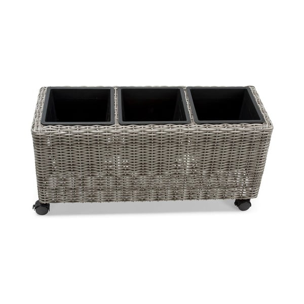 Pelēks dārza puķu pods Bonami Essentials Natural-image-4