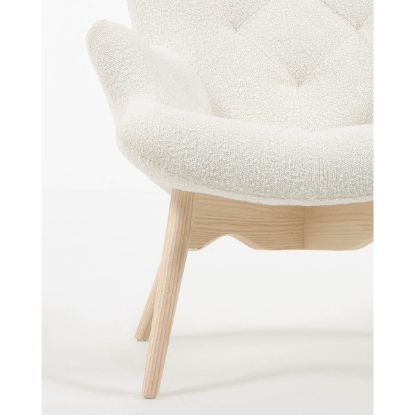Balts krēsls Kody – Kave Home-image-1