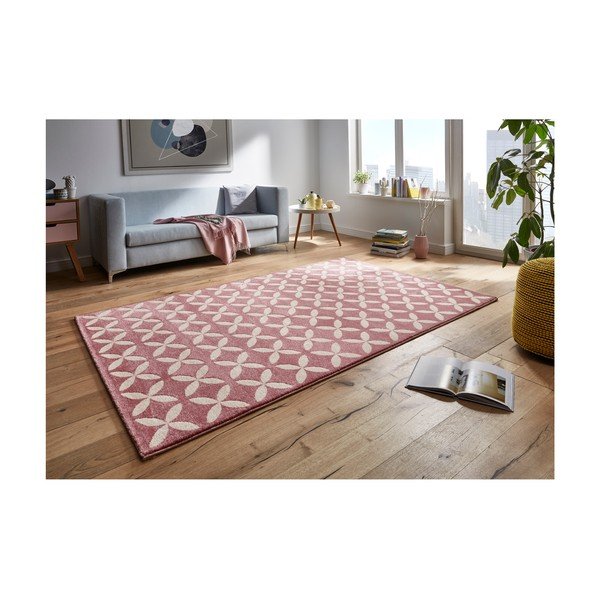 Rozā paklājs Mint Rugs Tiffany, 120 x 170 cm-image-3