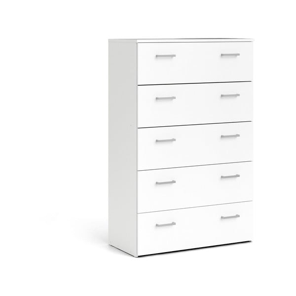 Balta augsta kumode 74x115 cm Space – Tvilum-image-3