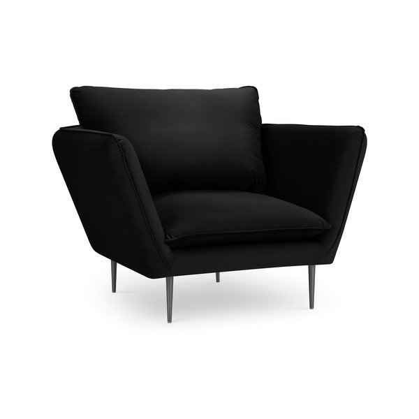 Melns samta krēsls Mazzini Sofas Acacia-image-4