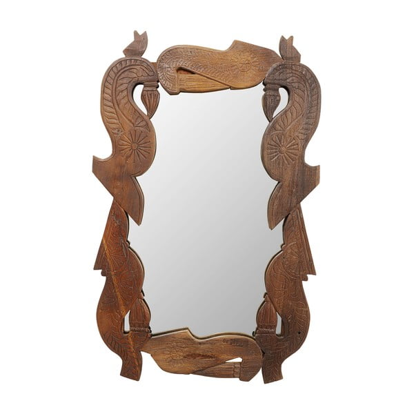 Sienas spogulis ar masīvkoka rāmi 110x172 cm Bracket – Kare Design