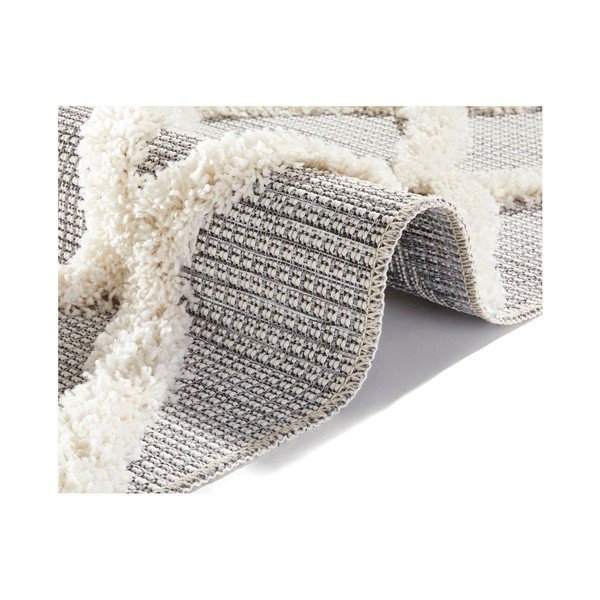 Pelēks paklājs Mint Rugs Handira Grid, 230 x 155 cm-image-3