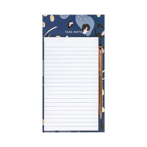 Magnētiskā piezīmju grāmatiņa ar pildspalvu Busy B, 70 lappuses-image-2