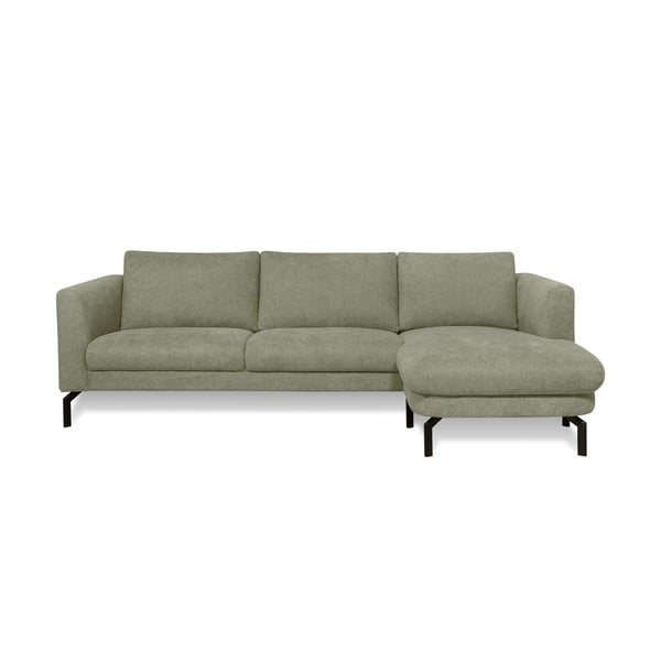 Gaiši zaļš stūra dīvāns (ar labo stūri) Gomero – Scandic