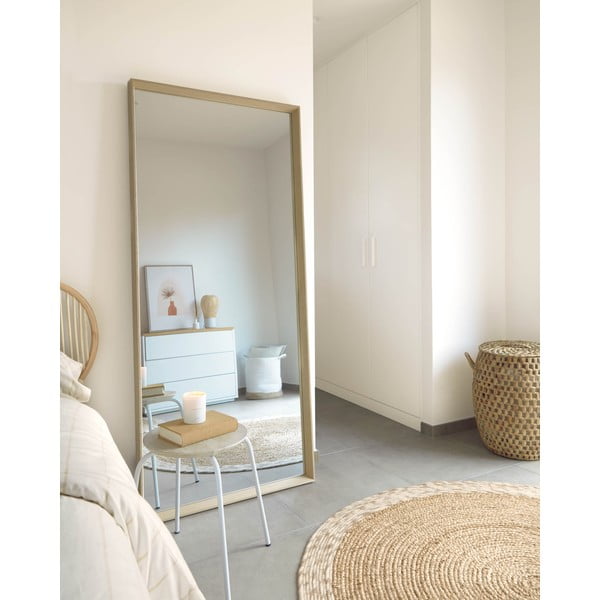 Sienas spogulis 80x180 cm Nerina Natural – Kave Home-image-2