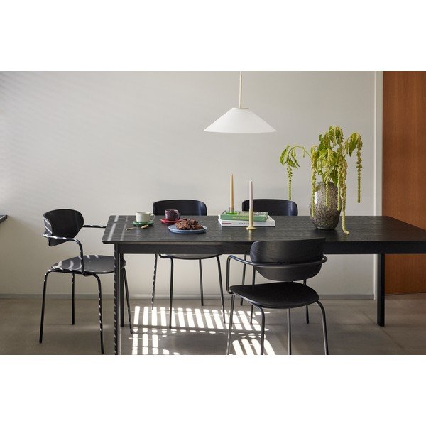 Melns ēdamgalds 95x195 cm Dapper – Hübsch-image-1