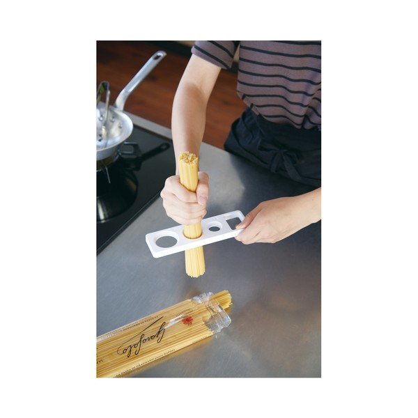 Balto spageti mērglāze YAMAZAKI Tower Pasta-image-2