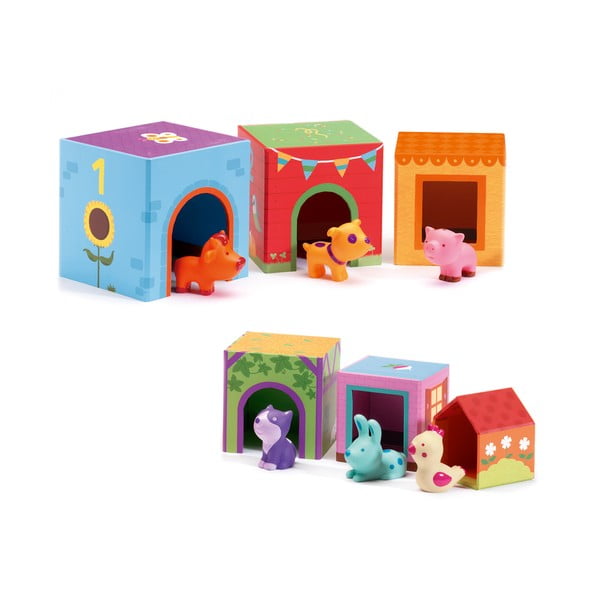 Rotaļu dzīvnieku mājas Djeco-image-1