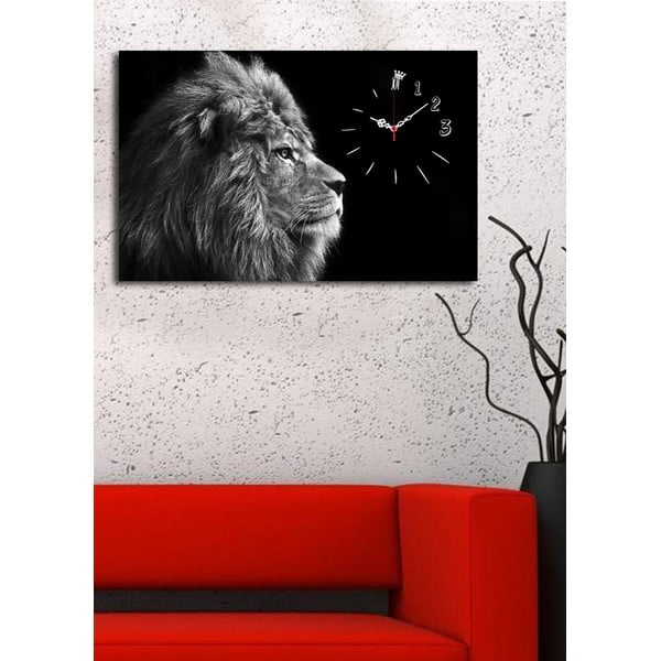 Attēls-pulkstenis Lion, 45 x 70 cm-image-4