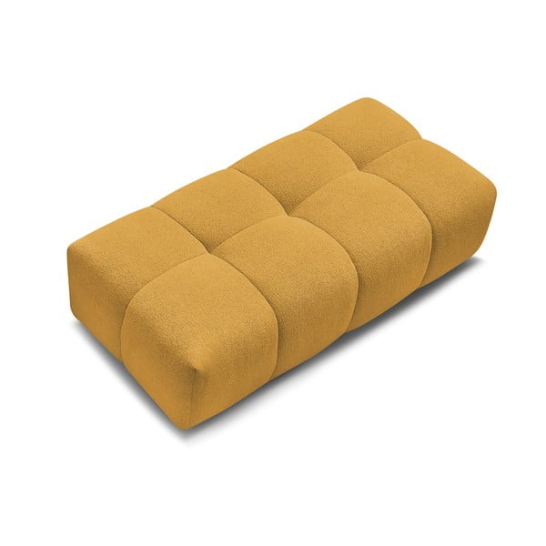 Sinepju dzeltens kāju soliņš no šenila auduma Everest – Bobochic Paris-image-4