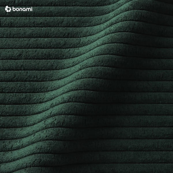 Tumši zaļa polsterēta vienvietīga gulta bez režģa 120x200 cm Mattis – Meise Möbel-image-4