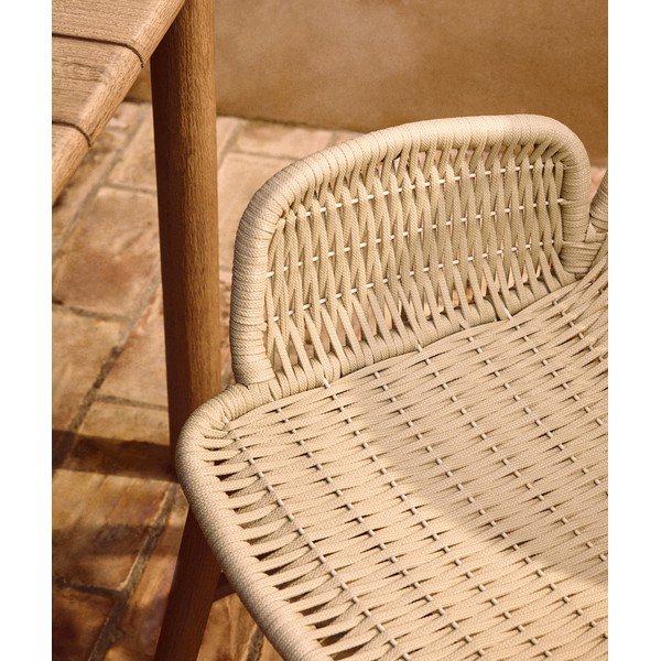 Bēšs dārza krēsls Alipa – Kave Home-image-2