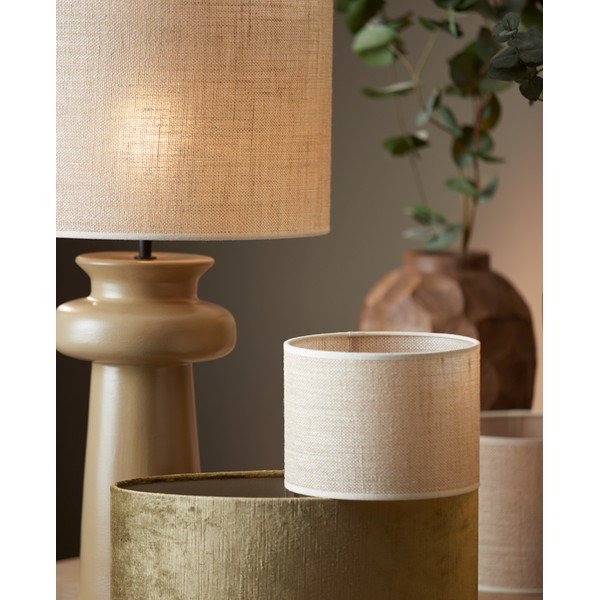 Bēšs abažūrs ø 20 cm Sendai – Light & Living-image-1