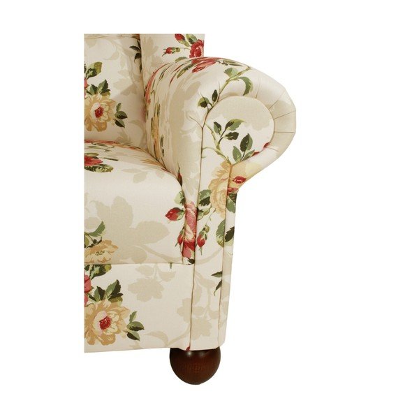 Bēšs ziedošs earl krēsls Max Winzer Monarch Chenille-image-2