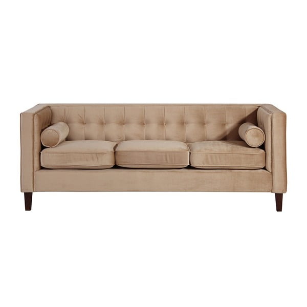 Bēšs trīsvietīgs dīvāns Max Winzer Jeronimo, 215 cm
