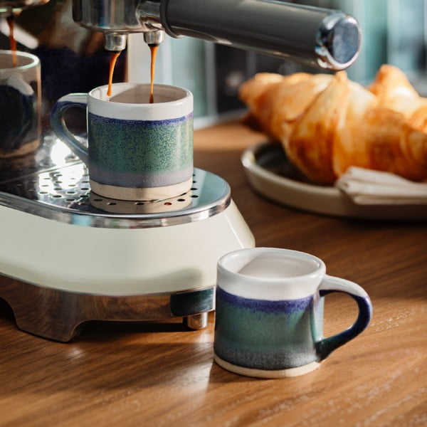 Tumši zilas espreso māla krūzes (2 gab.) 80 ml Marlow – Sass & Belle-image-2