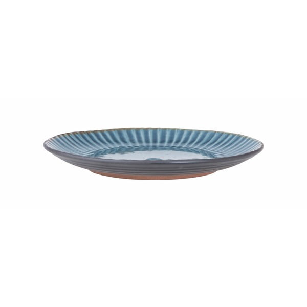 Zils keramikas šķīvis Bahne & CO Birch, ø 21,5 cm